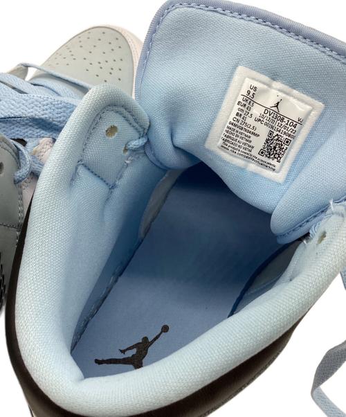 NIKE（ナイキ）NIKE (ナイキ) ハイカットスニーカー スカイブルー×ホワイト サイズ:27.5cmの古着・服飾アイテム