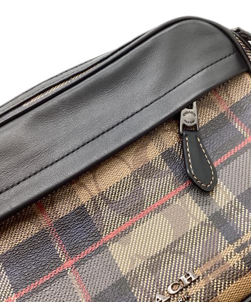 COACH（コーチ）COACH (コーチ) COACH　ショルダーバッグ ブラウン×ブラックの古着・服飾アイテム