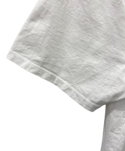 maison kitsune（メゾンキツネ）MAISON KITSUNE (メゾンキツネ) 半袖カットソー ホワイト サイズ:Mの古着・服飾アイテム