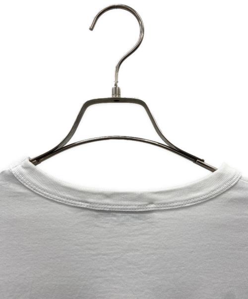 maison kitsune（メゾンキツネ）MAISON KITSUNE (メゾンキツネ) 半袖カットソー ホワイト サイズ:Mの古着・服飾アイテム