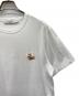 MAISON KITSUNE (メゾンキツネ) 半袖カットソー ホワイト サイズ:M：6000円