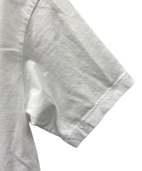 LACOSTE（ラコステ）LACOSTE (ラコステ) COMME des GARCONS SHIRT (コムデギャルソンシャツ) 半袖カットソー ホワイト サイズ:Mの古着・服飾アイテム