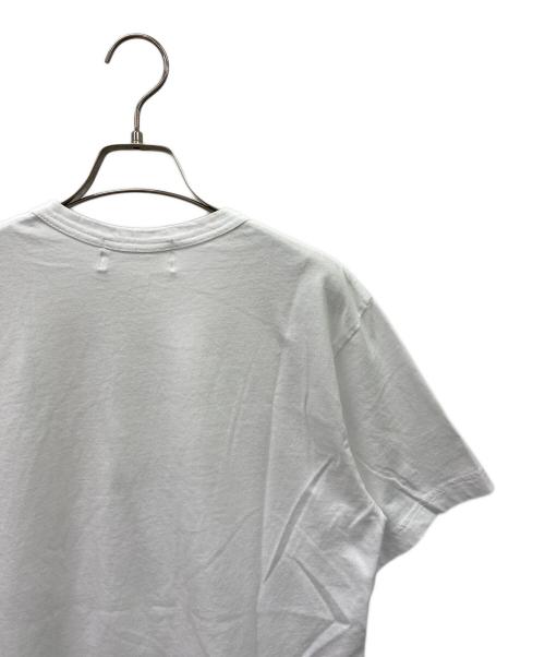 LACOSTE（ラコステ）LACOSTE (ラコステ) COMME des GARCONS SHIRT (コムデギャルソンシャツ) 半袖カットソー ホワイト サイズ:Mの古着・服飾アイテム