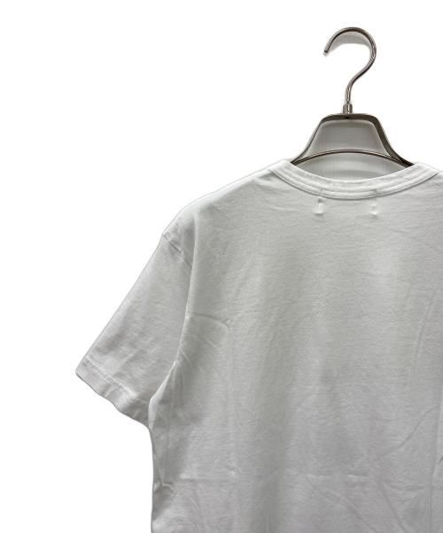 LACOSTE（ラコステ）LACOSTE (ラコステ) COMME des GARCONS SHIRT (コムデギャルソンシャツ) 半袖カットソー ホワイト サイズ:Mの古着・服飾アイテム