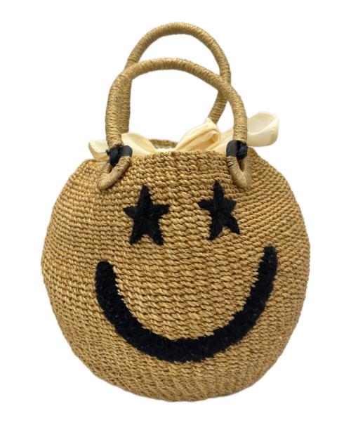 nouer（ヌエール）nouer (ヌエール) カゴバッグ ナチュラルの古着・服飾アイテム