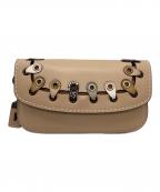 COACHコーチ）の古着「COACH　長財布」｜ベージュ