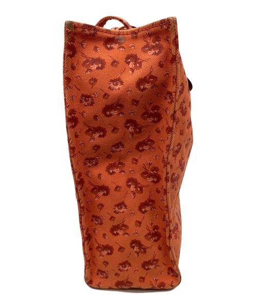 COACH（コーチ）COACH (コーチ) COACH　ボニーカシン　トートバッグ オレンジの古着・服飾アイテム
