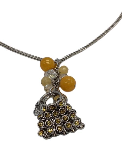 ANTEPRIMA（アンテプリマ）ANTEPRIMA (アンテプリマ) ANTEPRIMA　ネックレス シルバー×イエローの古着・服飾アイテム