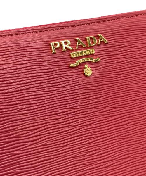 PRADA（プラダ）PRADA (プラダ) PRADA　長財布 ピンクの古着・服飾アイテム