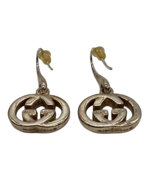 GUCCI（グッチ）GUCCI (グッチ) GUCCI　SILVER925　Gロゴペアピアス シルバーの古着・服飾アイテム