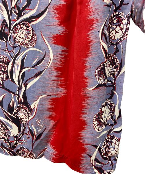 WIND AND SEA（ウィンダンシー）WIND AND SEA (ウィンダンシー) Sun Surf (サンサーフ) アロハシャツ グレー×レッド サイズ:Sの古着・服飾アイテム