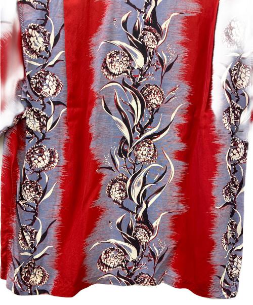 WIND AND SEA（ウィンダンシー）WIND AND SEA (ウィンダンシー) Sun Surf (サンサーフ) アロハシャツ グレー×レッド サイズ:Sの古着・服飾アイテム