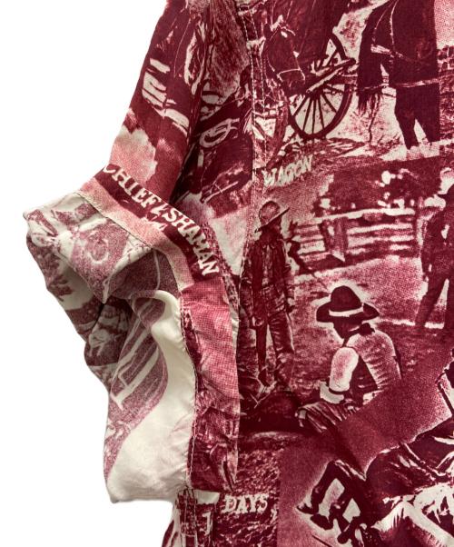 Sun Surf（サンサーフ）Sun Surf (サンサーフ) Sun Surf　アロハシャツ レッド サイズ:Sの古着・服飾アイテム