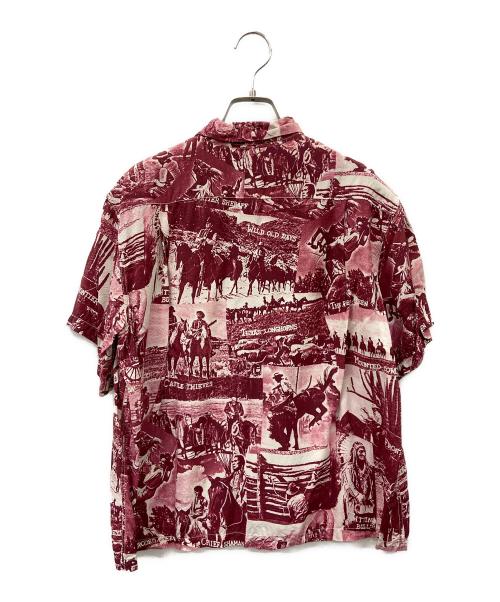 Sun Surf（サンサーフ）Sun Surf (サンサーフ) Sun Surf　アロハシャツ レッド サイズ:Sの古着・服飾アイテム