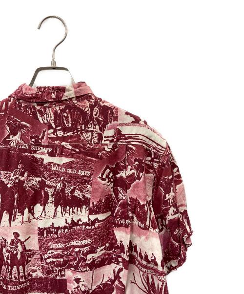 Sun Surf（サンサーフ）Sun Surf (サンサーフ) Sun Surf　アロハシャツ レッド サイズ:Sの古着・服飾アイテム