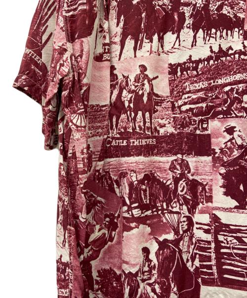 Sun Surf（サンサーフ）Sun Surf (サンサーフ) Sun Surf　アロハシャツ レッド サイズ:Sの古着・服飾アイテム
