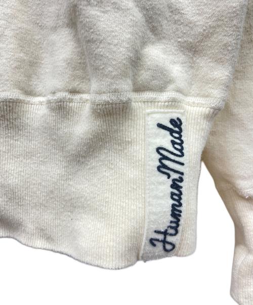 HUMAN MADE（ヒューマンメイド）HUMAN MADE (ヒューマンメイド) スウェット アイボリー サイズ:Mの古着・服飾アイテム
