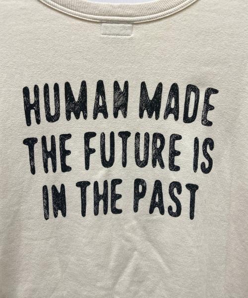 HUMAN MADE（ヒューマンメイド）HUMAN MADE (ヒューマンメイド) スウェット アイボリー サイズ:Mの古着・服飾アイテム