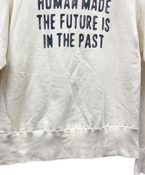 HUMAN MADE（ヒューマンメイド）HUMAN MADE (ヒューマンメイド) スウェット アイボリー サイズ:Mの古着・服飾アイテム