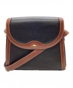 BALLYバリー）の古着「BALLY　ヴィンテージショルダーバッグ」｜ブラック×ブラウン