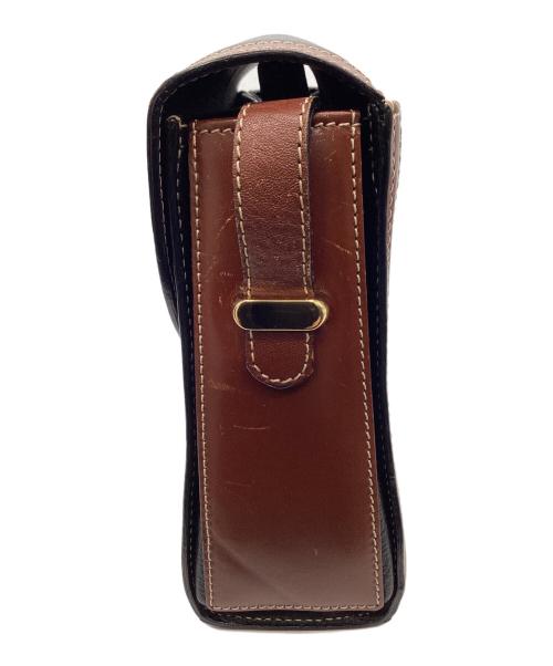 BALLY（バリー）BALLY (バリー) BALLY　ヴィンテージショルダーバッグ ブラック×ブラウンの古着・服飾アイテム
