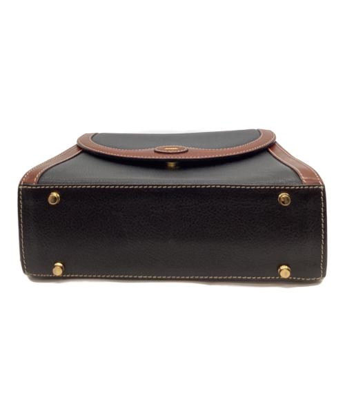 BALLY（バリー）BALLY (バリー) BALLY　ヴィンテージショルダーバッグ ブラック×ブラウンの古着・服飾アイテム