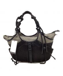 nouer（ヌエール）の古着「nouer　ハンドバッグ」｜ブラック×グレー