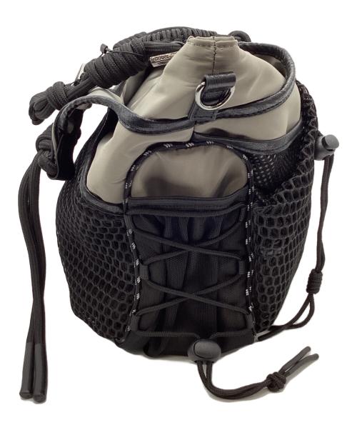 nouer（ヌエール）nouer (ヌエール) nouer　ハンドバッグ ブラック×グレーの古着・服飾アイテム