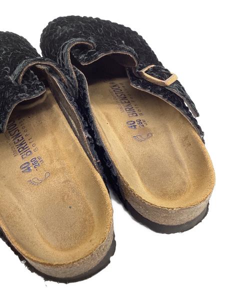 BIRKENSTOCK（ビルケンシュトック）BIRKENSTOCK (ビルケンシュトック) BIRKENSTOCK　サンダル　BOSTON ブラック×ベージュ サイズ:26㎝の古着・服飾アイテム