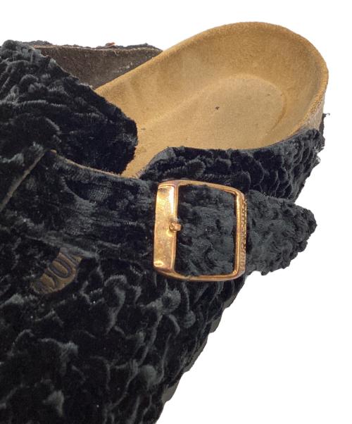 BIRKENSTOCK（ビルケンシュトック）BIRKENSTOCK (ビルケンシュトック) BIRKENSTOCK　サンダル　BOSTON ブラック×ベージュ サイズ:26㎝の古着・服飾アイテム