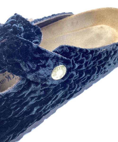 BIRKENSTOCK（ビルケンシュトック）BIRKENSTOCK (ビルケンシュトック) BIRKENSTOCK　サンダル　BOSTON ブラック×ベージュ サイズ:26㎝の古着・服飾アイテム