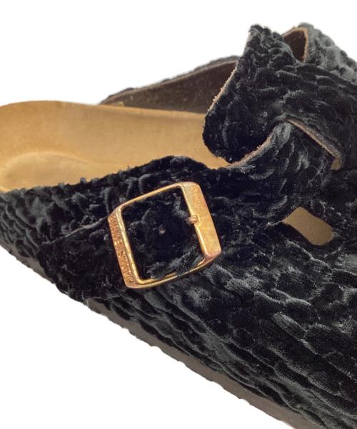 BIRKENSTOCK（ビルケンシュトック）BIRKENSTOCK (ビルケンシュトック) BIRKENSTOCK　サンダル　BOSTON ブラック×ベージュ サイズ:26㎝の古着・服飾アイテム