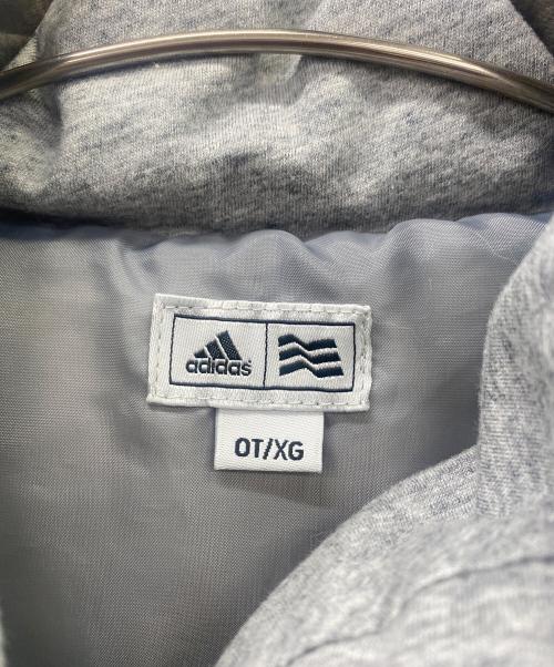 adidas（アディダス）adidas (アディダス) TaylorMade (テーラーメイド) ダウンベスト ライトグレー サイズ:不明の古着・服飾アイテム