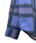 中古・古着 Supreme (シュプリーム) Supreme　Spray Tartan Shirt　21SS　長袖シャツ ブルー×オレンジ サイズ:S：12000円
