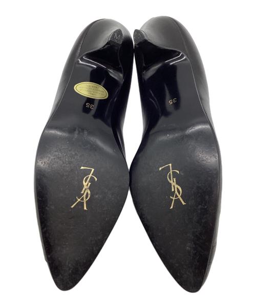 Yves Saint Laurent（イヴサンローラン）Yves Saint Laurent (イヴサンローラン) Yves Saint Laurent　パンプス ブラック サイズ:22.5cmの古着・服飾アイテム