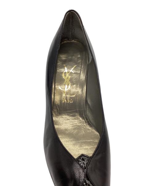 Yves Saint Laurent（イヴサンローラン）Yves Saint Laurent (イヴサンローラン) Yves Saint Laurent　パンプス ブラック サイズ:22.5cmの古着・服飾アイテム