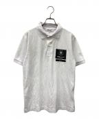 MARK&LONAマークアンドロナ）の古着「MARK&LONA　ゴルフウェア(トップス)」｜ホワイト×ブラック