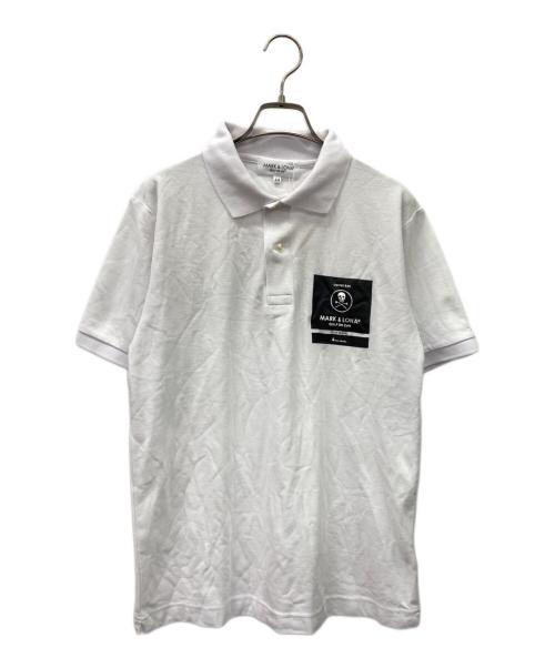 MARK&LONA（マークアンドロナ）MARK&LONA (マークアンドロナ) MARK&LONA　ゴルフウェア(トップス) ホワイト×ブラック サイズ:44の古着・服飾アイテム
