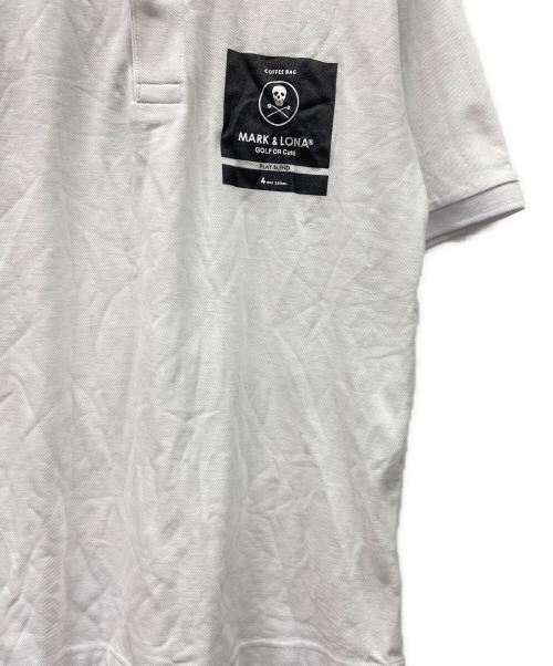 MARK&LONA（マークアンドロナ）MARK&LONA (マークアンドロナ) MARK&LONA　ゴルフウェア(トップス) ホワイト×ブラック サイズ:44の古着・服飾アイテム