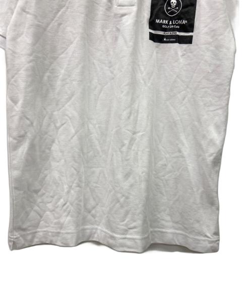 MARK&LONA（マークアンドロナ）MARK&LONA (マークアンドロナ) MARK&LONA　ゴルフウェア(トップス) ホワイト×ブラック サイズ:44の古着・服飾アイテム