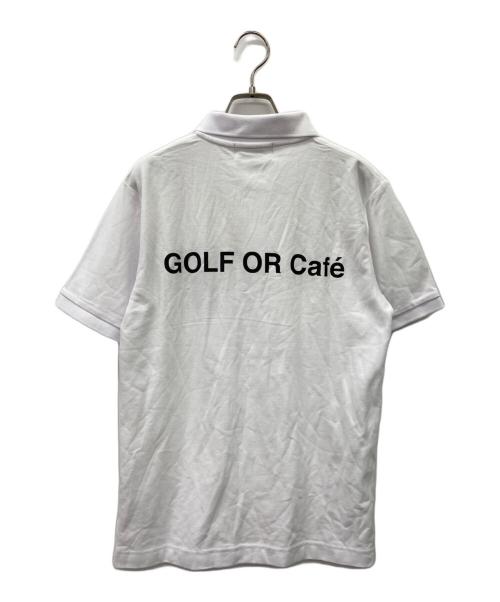 MARK&LONA（マークアンドロナ）MARK&LONA (マークアンドロナ) MARK&LONA　ゴルフウェア(トップス) ホワイト×ブラック サイズ:44の古着・服飾アイテム