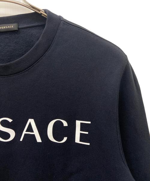 VERSACE（ヴェルサーチェ）VERSACE (ヴェルサーチェ) スウェット ネイビー サイズ:Ｓの古着・服飾アイテム