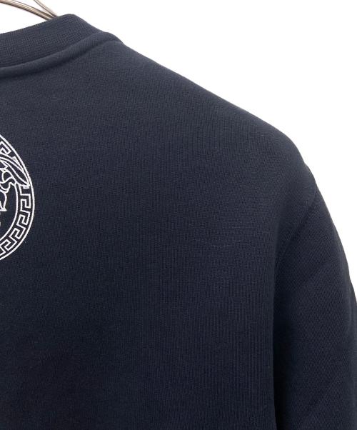VERSACE（ヴェルサーチェ）VERSACE (ヴェルサーチェ) スウェット ネイビー サイズ:Ｓの古着・服飾アイテム