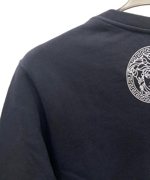 VERSACE（ヴェルサーチェ）VERSACE (ヴェルサーチェ) スウェット ネイビー サイズ:Ｓの古着・服飾アイテム