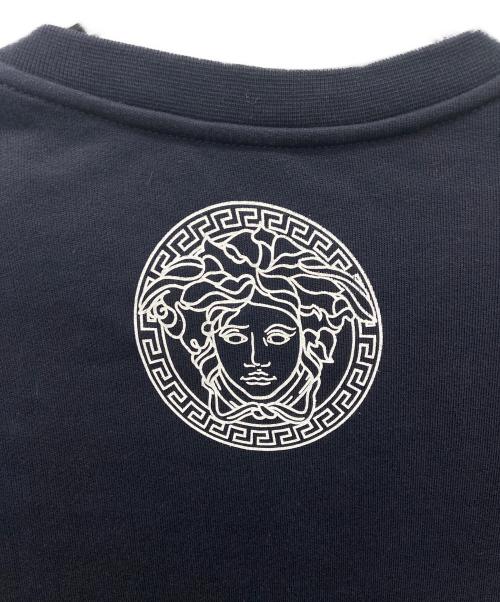 VERSACE（ヴェルサーチェ）VERSACE (ヴェルサーチェ) スウェット ネイビー サイズ:Ｓの古着・服飾アイテム