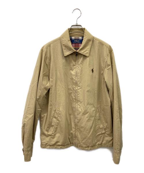 POLO RALPH LAUREN（ポロ・ラルフローレン）POLO RALPH LAUREN (ポロ・ラルフローレン) POLO RALPH LAUREN　スイングトップ ベージュ サイズ:Sの古着・服飾アイテム