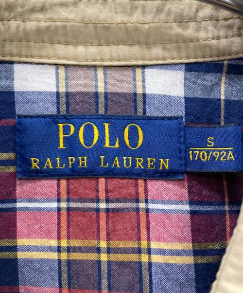 POLO RALPH LAUREN（ポロ・ラルフローレン）POLO RALPH LAUREN (ポロ・ラルフローレン) POLO RALPH LAUREN　スイングトップ ベージュ サイズ:Sの古着・服飾アイテム