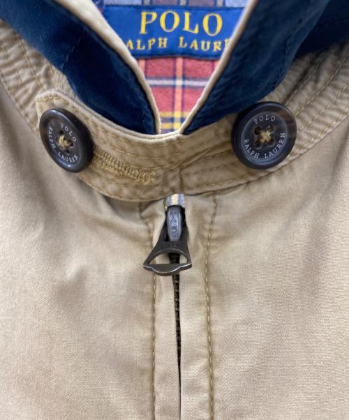POLO RALPH LAUREN（ポロ・ラルフローレン）POLO RALPH LAUREN (ポロ・ラルフローレン) POLO RALPH LAUREN　スイングトップ ベージュ サイズ:Sの古着・服飾アイテム