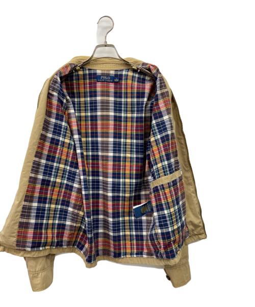 POLO RALPH LAUREN（ポロ・ラルフローレン）POLO RALPH LAUREN (ポロ・ラルフローレン) POLO RALPH LAUREN　スイングトップ ベージュ サイズ:Sの古着・服飾アイテム
