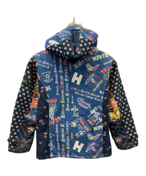 hysterics（ヒステリックス）hysterics (ヒステリックス) hystericsランチジャケット インディゴ×オレンジ サイズ:140㎝の古着・服飾アイテム